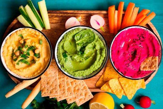 Snacks y crudités