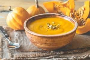 crema de calabaza ecológica